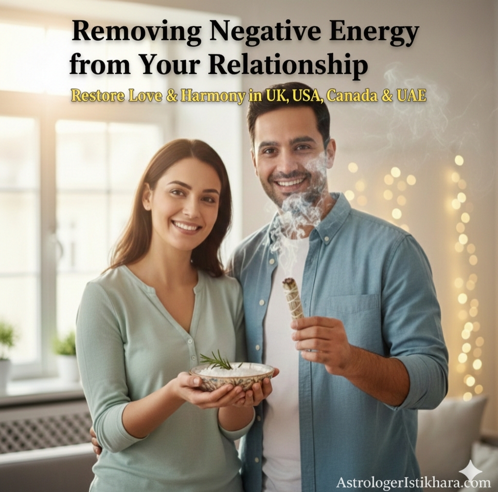 Negative energy in love removal for couples in London and across the UK