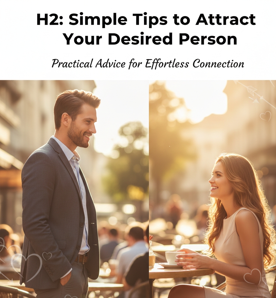 Simple tips and expert advice to attract your desired person in London, UK.