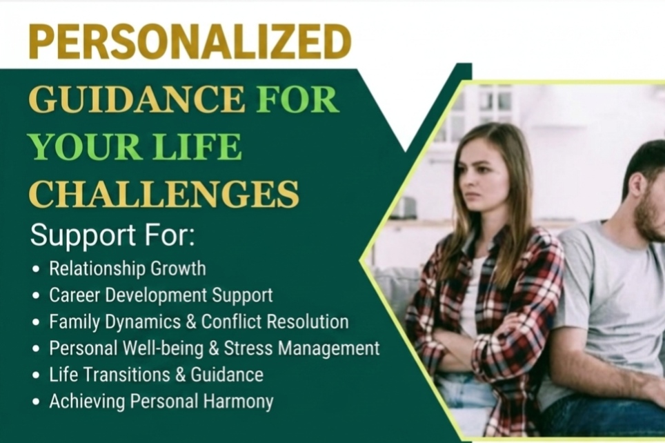 Love & life problems consultation in UK, USA, Kuwait, and Germany.
