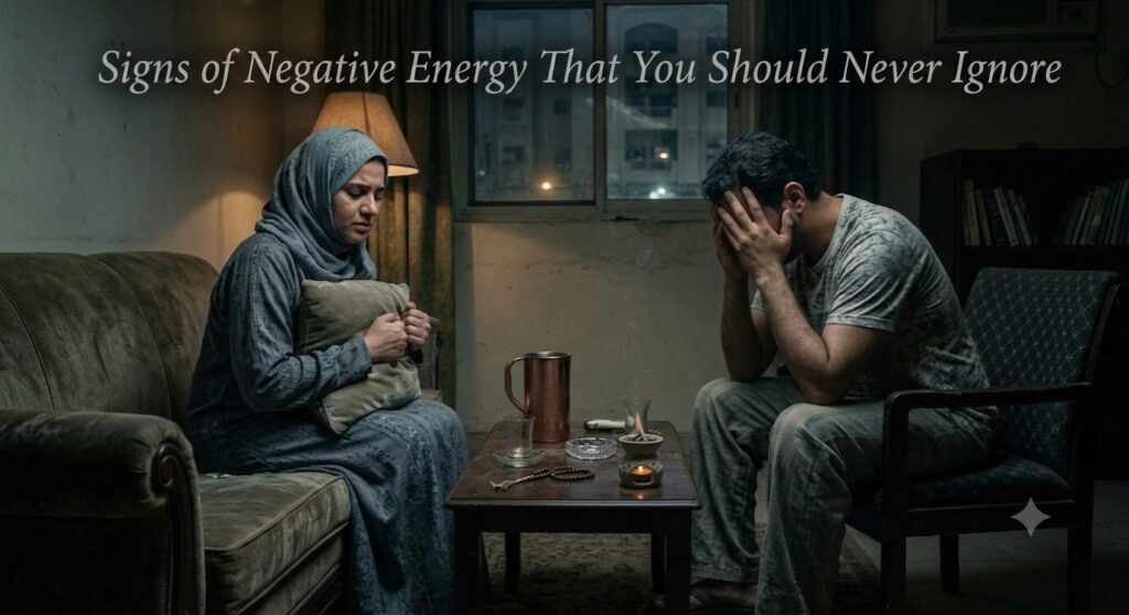 Signs of negative energy needing Black Magic Removal in Dubai