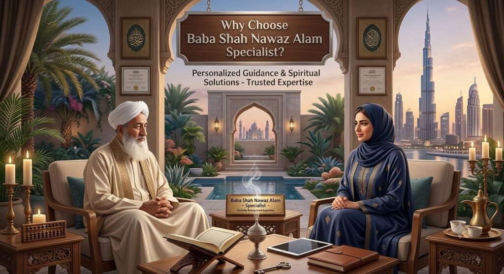 Baba Shah Nawaz Alam, the trusted Lost Love Back Expert in Dubai providing spiritual solutions.
